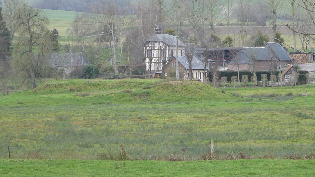 Wanchy, la motte féodale - vallée de l'Eaulne